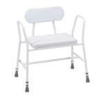 Bariatric Perching Stool with PVC Seat - Image 2