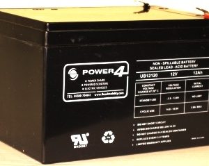 Mobility Scooter Batteries 12v 12ah AGM Power 4